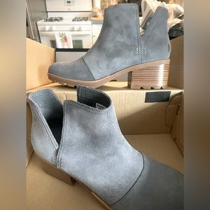 Sorel Suede Ankle Boots